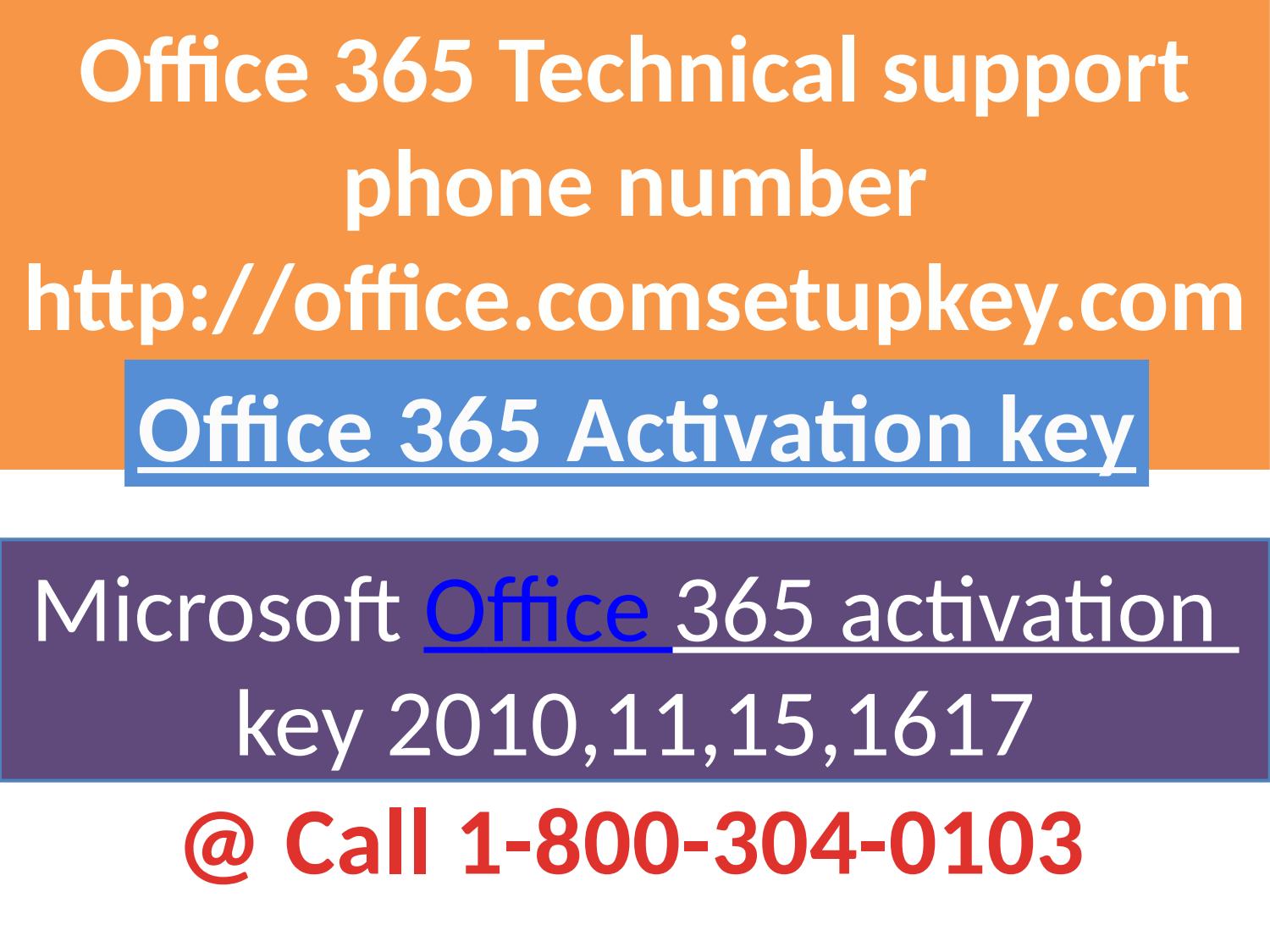 Microsoft office activation phone number